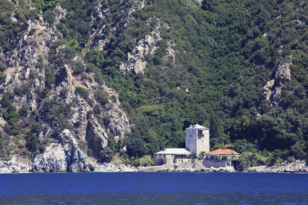 Marina of Simonopetra Monastery. Holy Mount Athos. — Stock Photo, Image