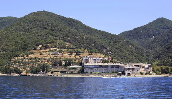 Monasterio de Xenophontos. Santo Monte Athos . — Foto de Stock