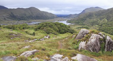Bayanlar görünümünün Killarney Milli Parkı'nda güzel manzara.