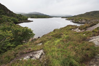 Güzel üst göl Killarney Milli Parkı'nda.