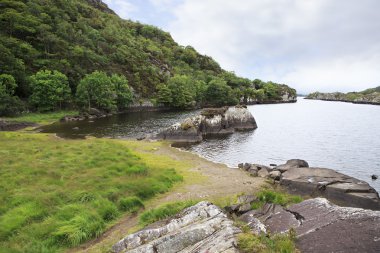Güzel üst göl Killarney Milli Parkı'nda.