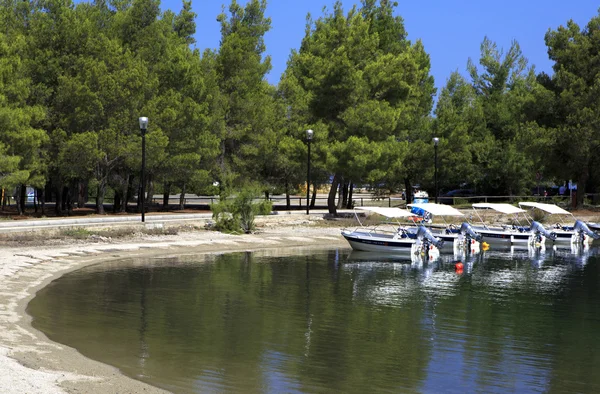 Μηχανοκίνητα σκάφη στο εδώλιο του κατηγορουμένου. — Φωτογραφία Αρχείου