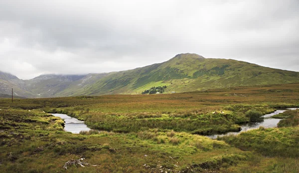 Národní park Connemara v létě. — Stock fotografie