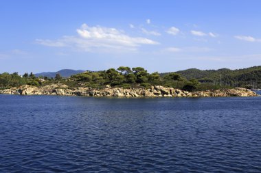 Ege Denizi yarımadasında Sithonia