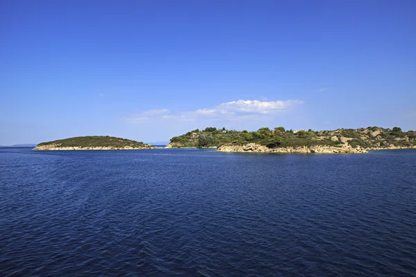 Penisola di Sithonia nel Mar Egeo — Foto Stock