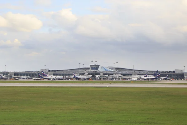 Havaalanı Sheremetyevo. — Stok fotoğraf