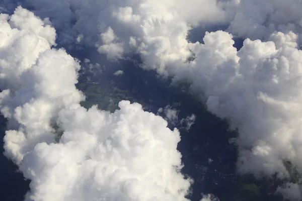 Beautiful clouds over the earth.