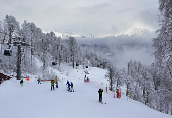 Роза Хутор альпійський курорт — стокове фото