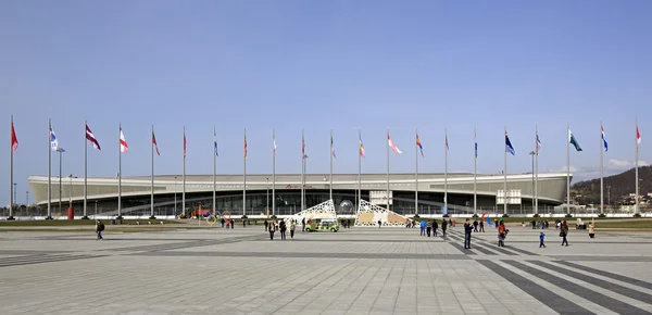 Adler Arena Trade And Exhibition Center. Ahora Academia de Tenis . —  Fotos de Stock