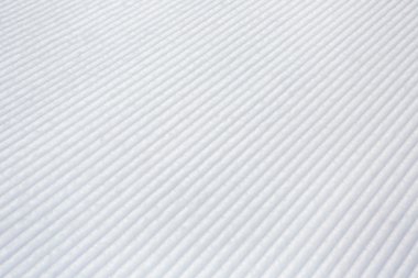 Dağ skitrack Kafkas Dağları yamacında.