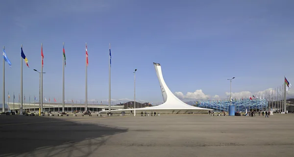 Medaillenplatz im Olympiapark — Stockfoto