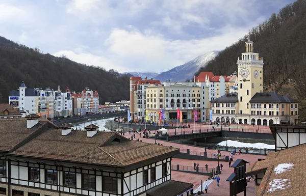 Station alpine de Rosa khutor — Photo