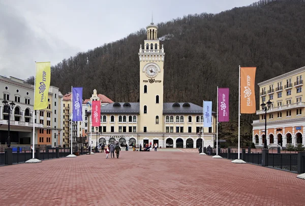 Ayuntamiento de Rosa Khutor Alpine Resort —  Fotos de Stock