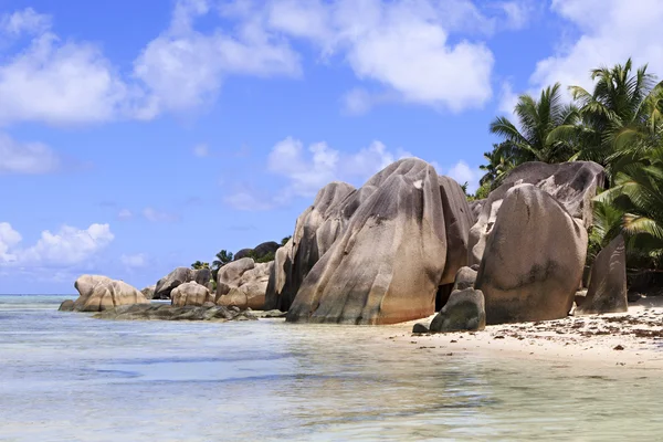 Strand Anse bron Dargent. — Stockfoto