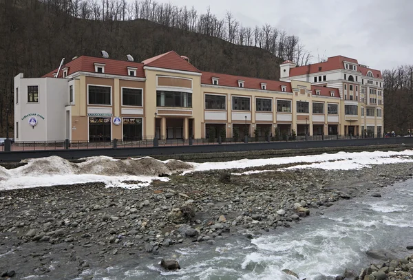 Arquitectura en Rosa Khutor Alpine Resort — Foto de Stock