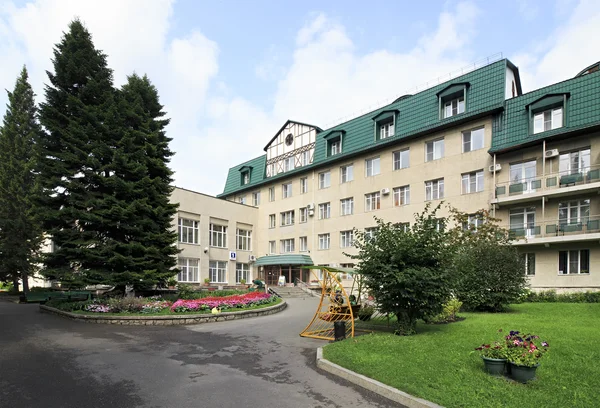 Sanatorium Altai-West in the resort Belokurikha. — Stock Photo, Image