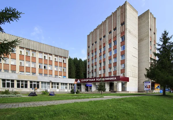 Polyklinikk på stedet Belokurikha . – stockfoto