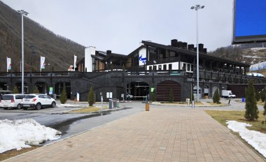 Kayak kompleks Alpika hizmet idari bina