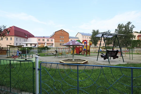 Plac zabaw dla dzieci w Sanatorium Centrosouz — Zdjęcie stockowe