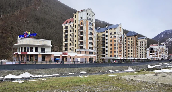 Rosa Khutor Alpine Resort in Sotsji — Stockfoto