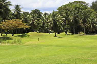Constance Lemuria Resort güzel golf sahası.