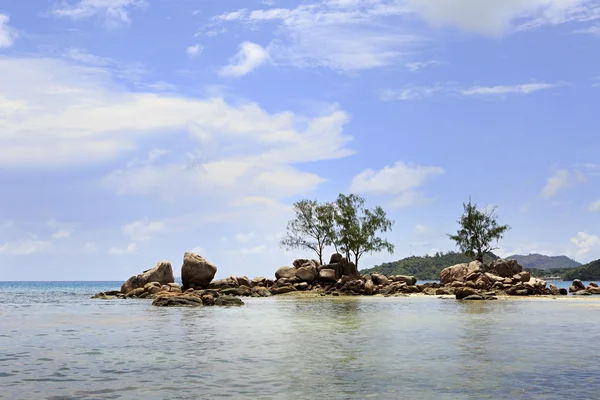 Prachtig strand Anse Boudin — Stockfoto