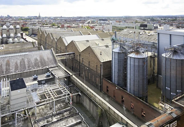 Impianto dal ponte di osservazione del Guinness Storehouse — Foto Stock