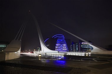 Samuel Beckett Köprüsü Dublin 'de.