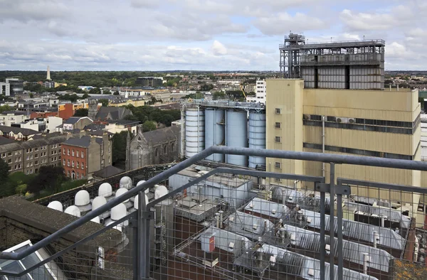 Planten van de observatie dek van Guinness Storehouse — Stockfoto