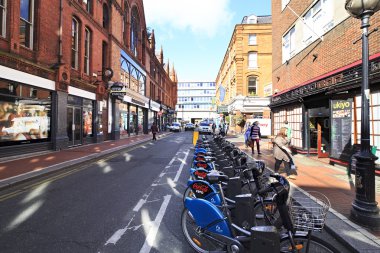 Dublin Merkezi otopark Bisiklet.