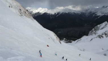 Rosa Khutor Alpine Resort Kafkas Dağları doruklarına Panorama