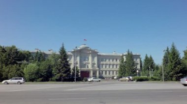 Omsk hükümetin bölge Binası.