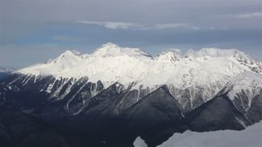 Rosa Khutor Alpine Resort 'taki Kafkas Dağları Panoraması