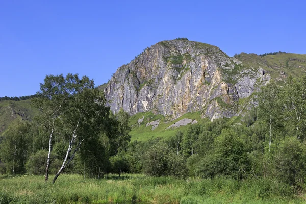 Sacred Mountain Shaman Stone. Barlaksky karstic array. — Stock Photo, Image