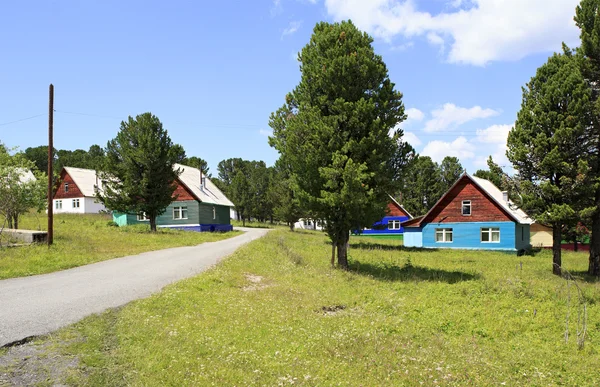 Sports complex Seminsky. Year round training center biathletes. — Stock Photo, Image