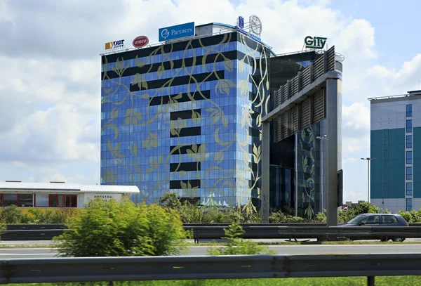 Moderne Bürogebäude in Prag. — Stockfoto