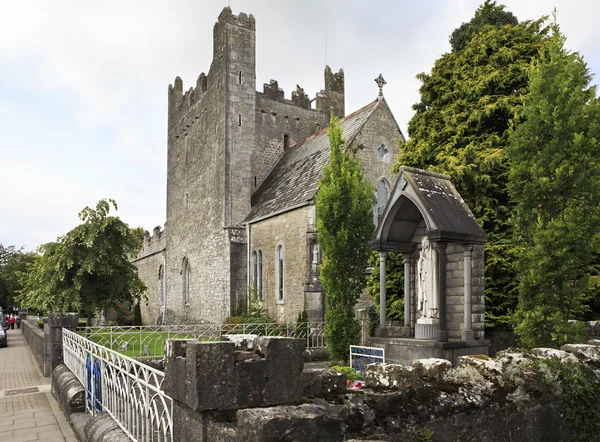 Arkitektur av gamle templer i byen Adare – stockfoto