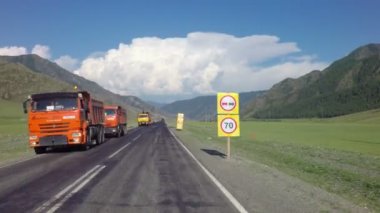 Yangın önleyici donatım tamir karayolu Chuysky Trakt