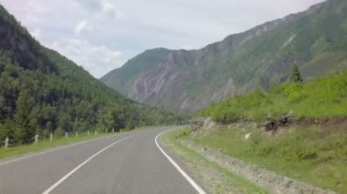 Güzel Chuysky Trakt Altay Dağları'nda.