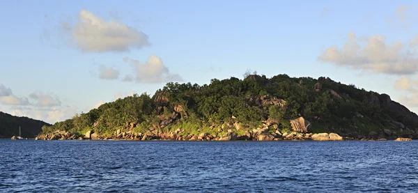 Praslin Island in Indische Oceaan. — Stockfoto
