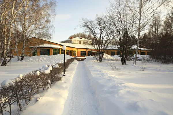 Land Erholungskomplex Traumpark Hotel in der Region Omsk. — Stockfoto