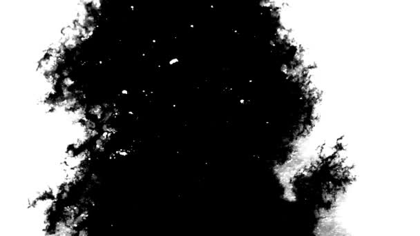 Encre noire peinte boite à lumière élément .