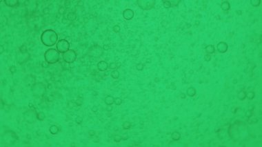 sıvı kabarcıkları ile