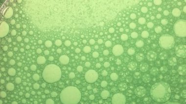 Soyut köpük. Yakın çekim.