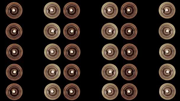 Les projecteurs clignotent. Boucle .