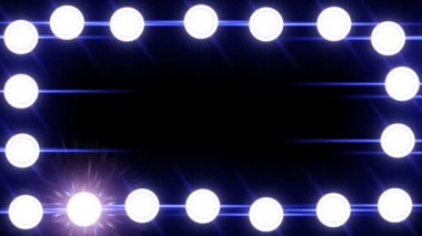 Işıklar flaş sel.