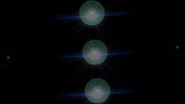 Işıklar flaş sel.