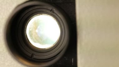 Film projektör mercek