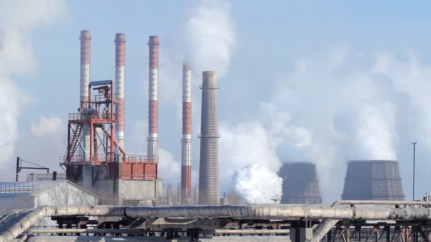 Smog industriale — Video Stock