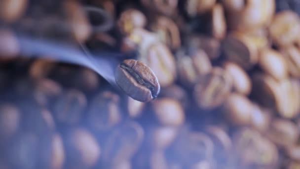 Aroma de granos de café — Vídeo de stock